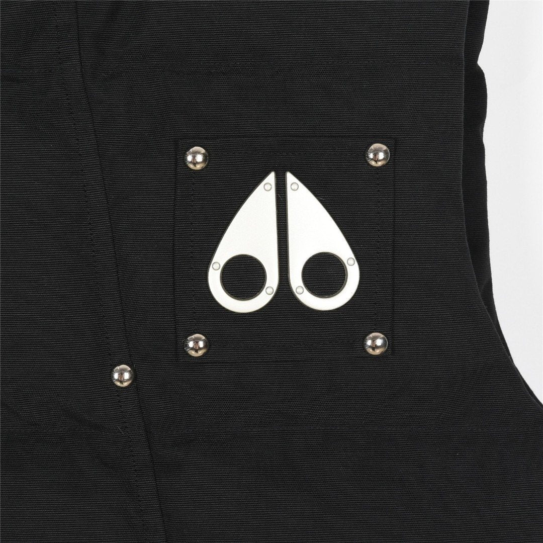 Moose Knuckles Black Elmwood Puffer Vest