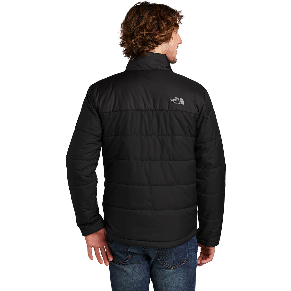 The North Face Black Hybrid Insulated Midlayer Jacket
