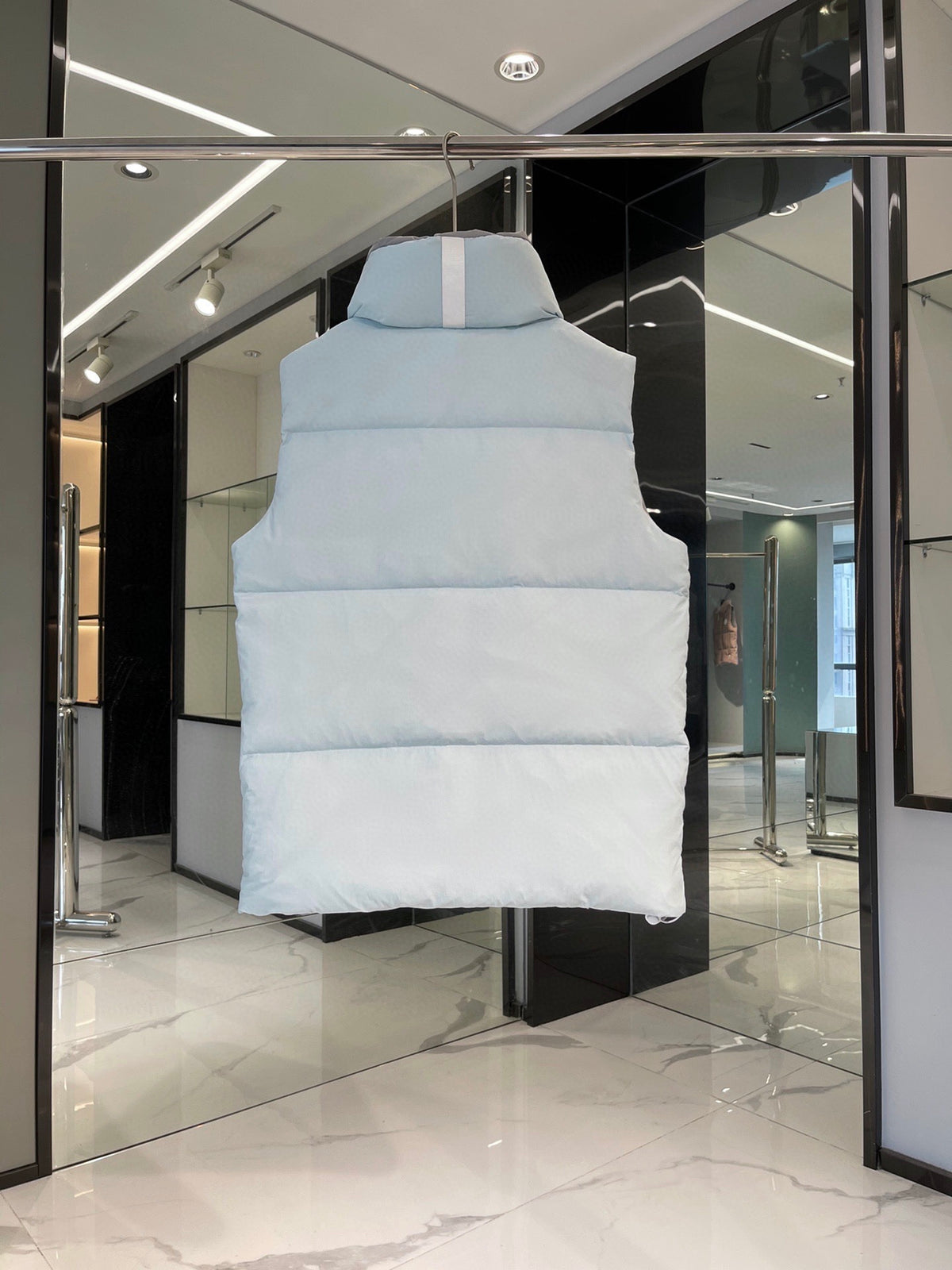 Canada Goose Sky Blue Freestyle Crew Puffer Vest