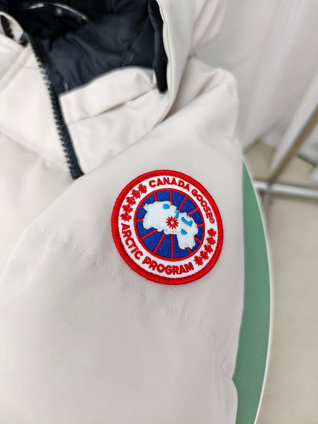 Canada Goose White MacMillan Down Parka