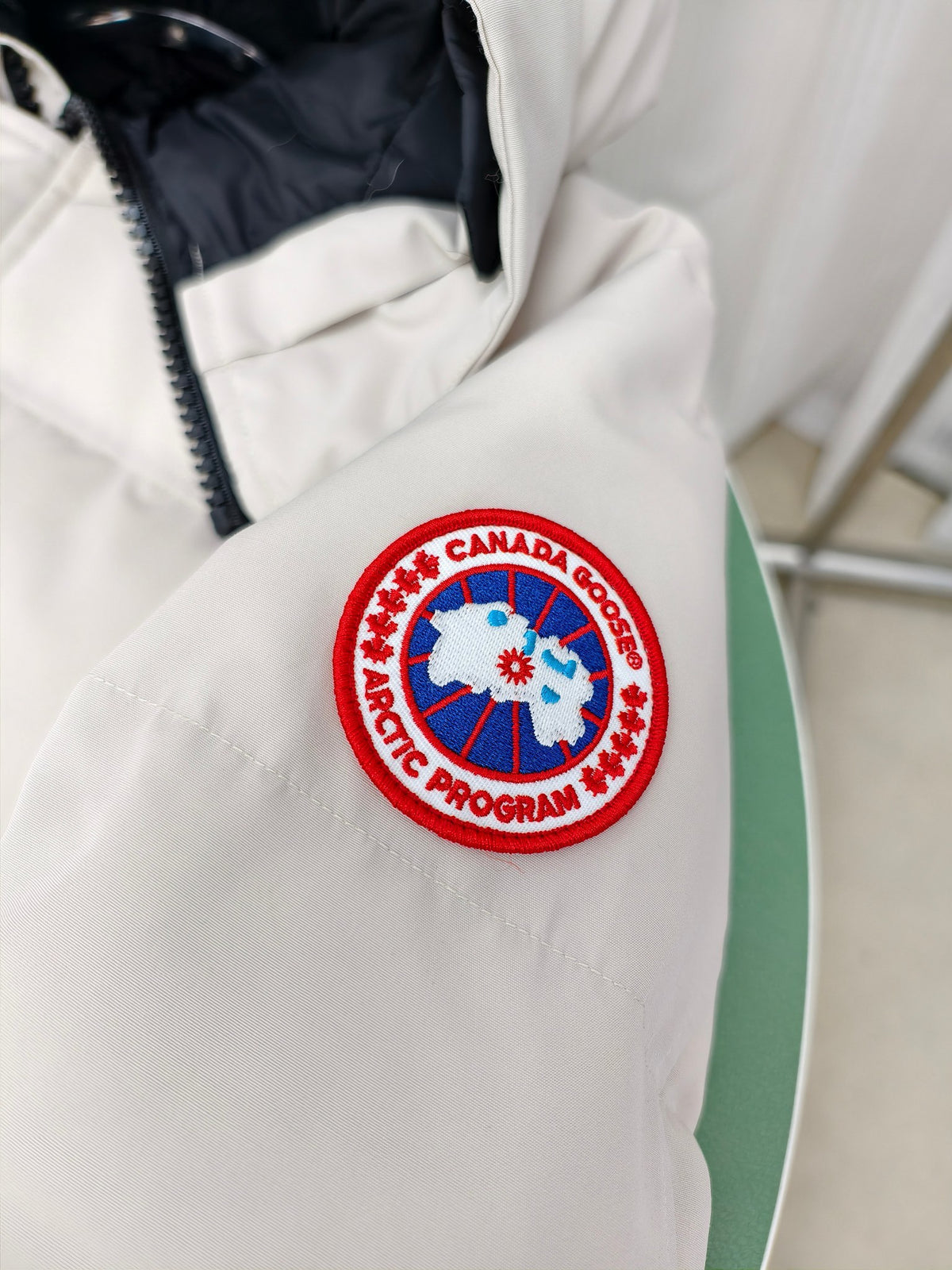 Canada Goose White MacMillan Down Parka