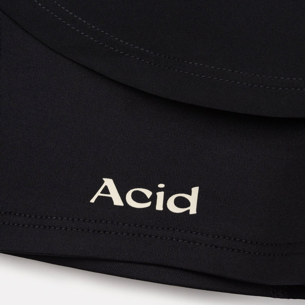 Acid Running 2-in-1 Shorts - Black