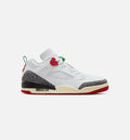 Spizike Low Men's Lifestyle Shoes - White/Black/Sail/Varsity Red
