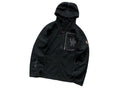 Moncler Black Graphic-Pocket Hooded Jacket