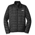 The North Face Black ThermoBall Eco Insulated Jacket with Square-Grid Quilting