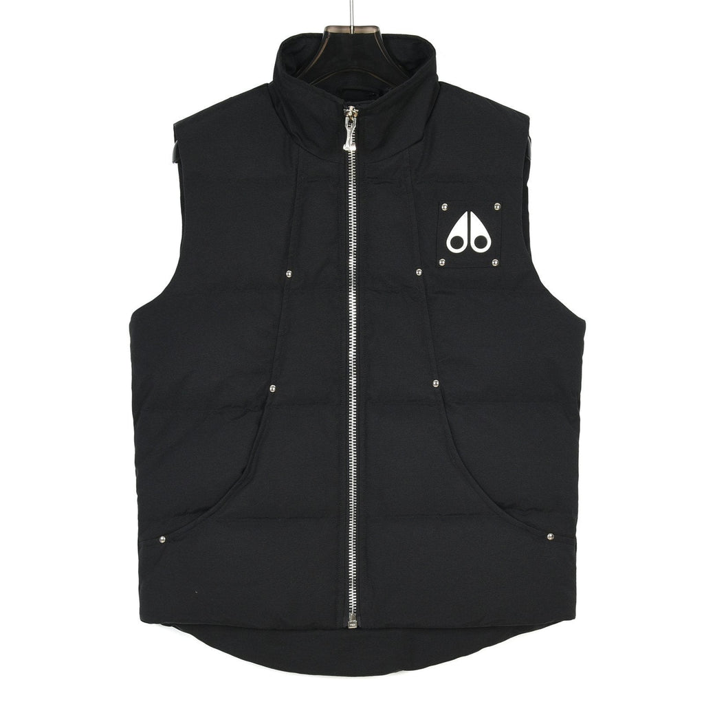 Moose Knuckles Black Elmwood Puffer Vest