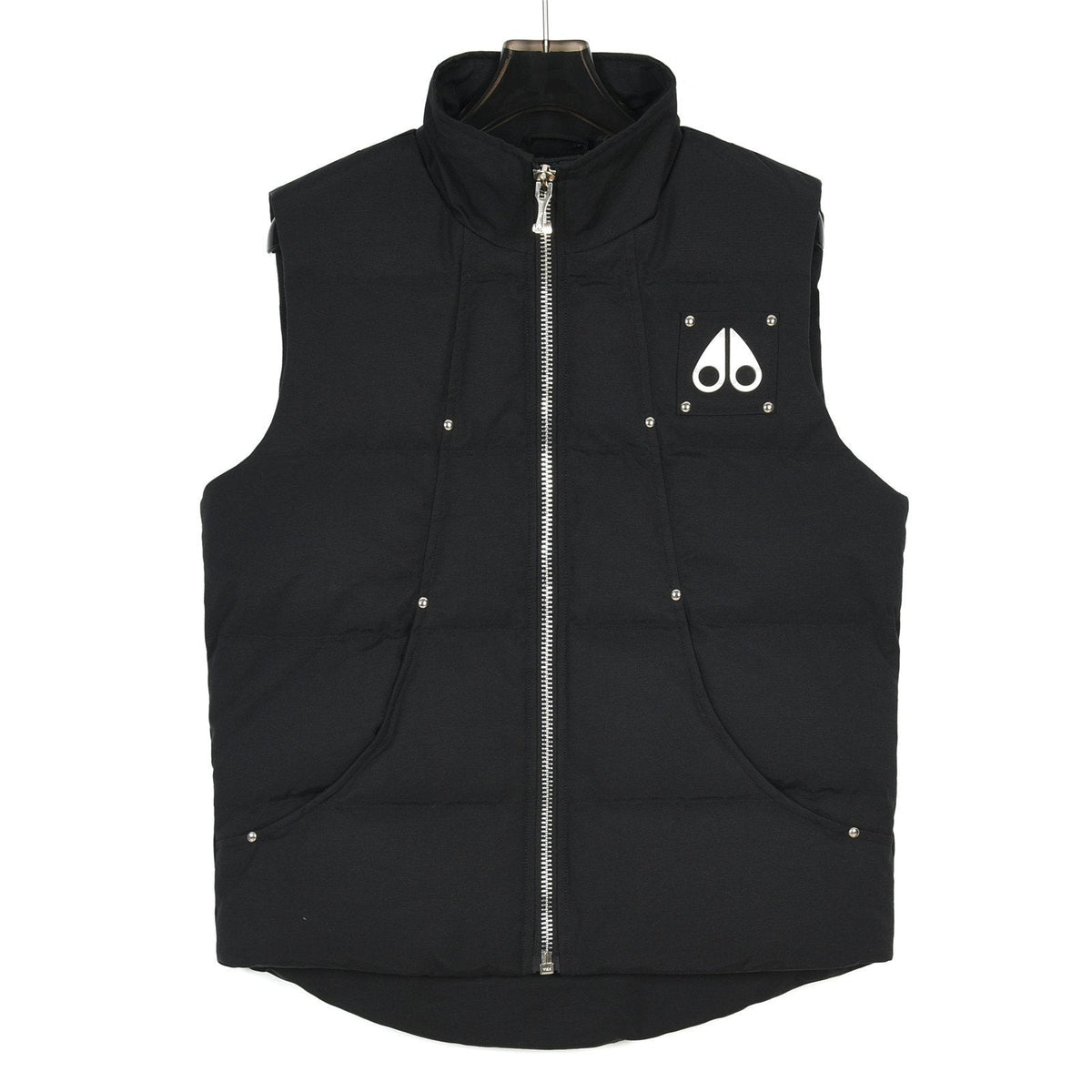 Moose Knuckles Black Elmwood Puffer Vest