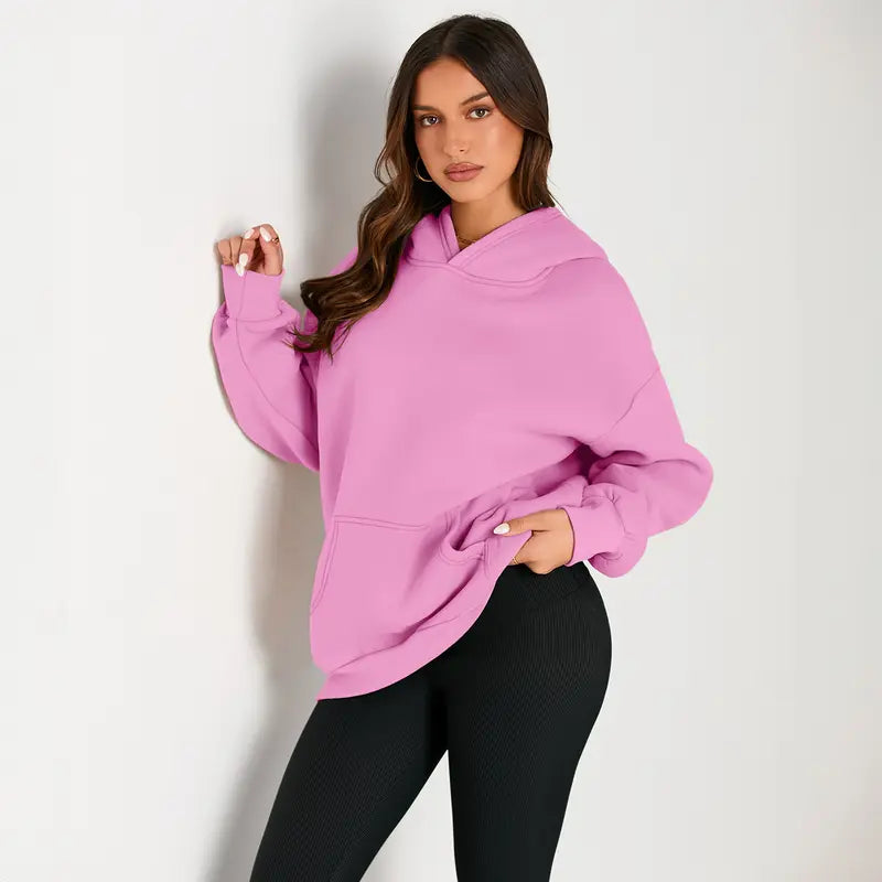 Multicolor Oversized Hoodie