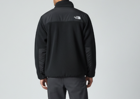 The North Face Black Fleece Panelled Jacket