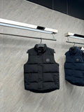 Canada Goose Black Freestyle Crew Puffer Vest