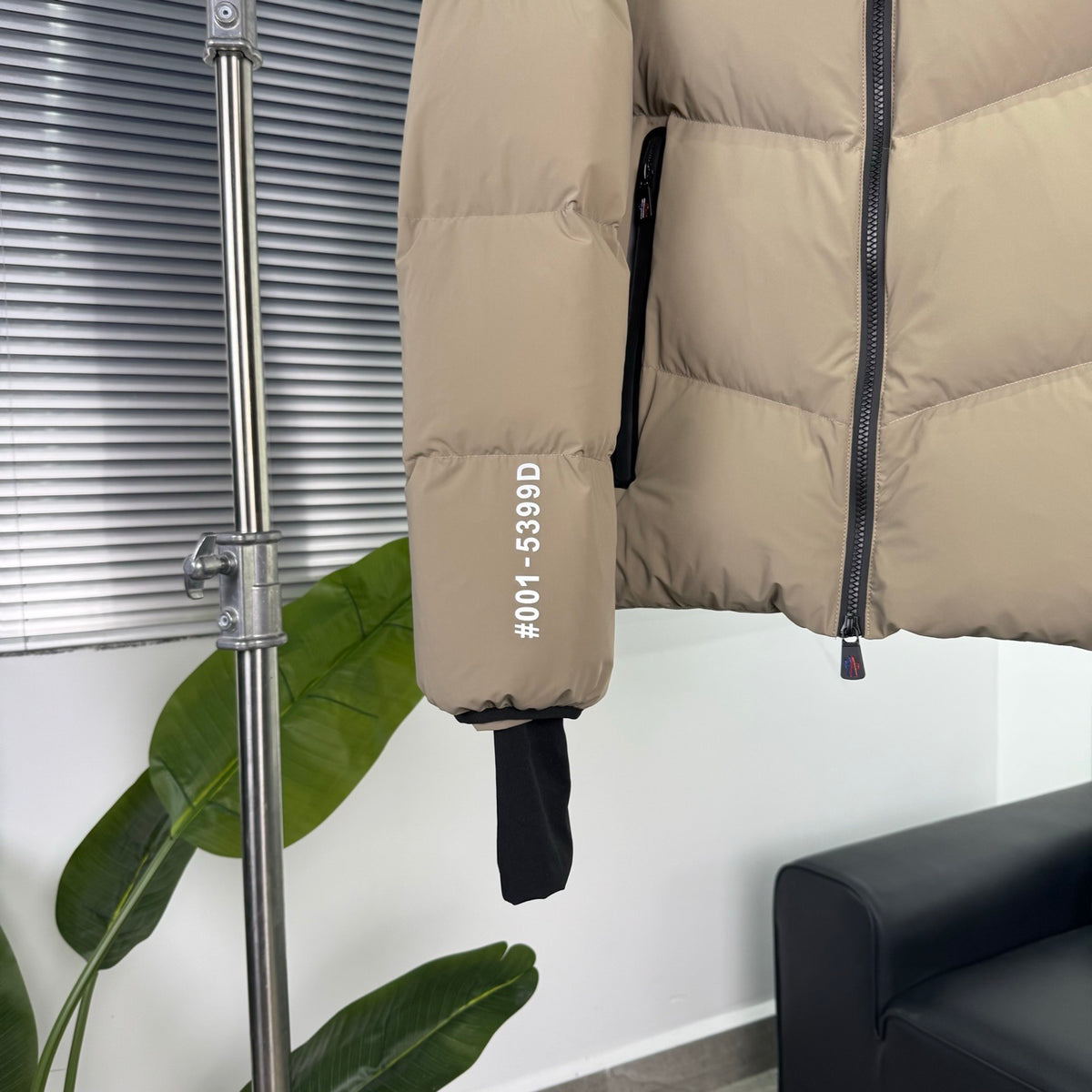 Moncler Grenoble Camel Day-Namic Hooded Down Jacket