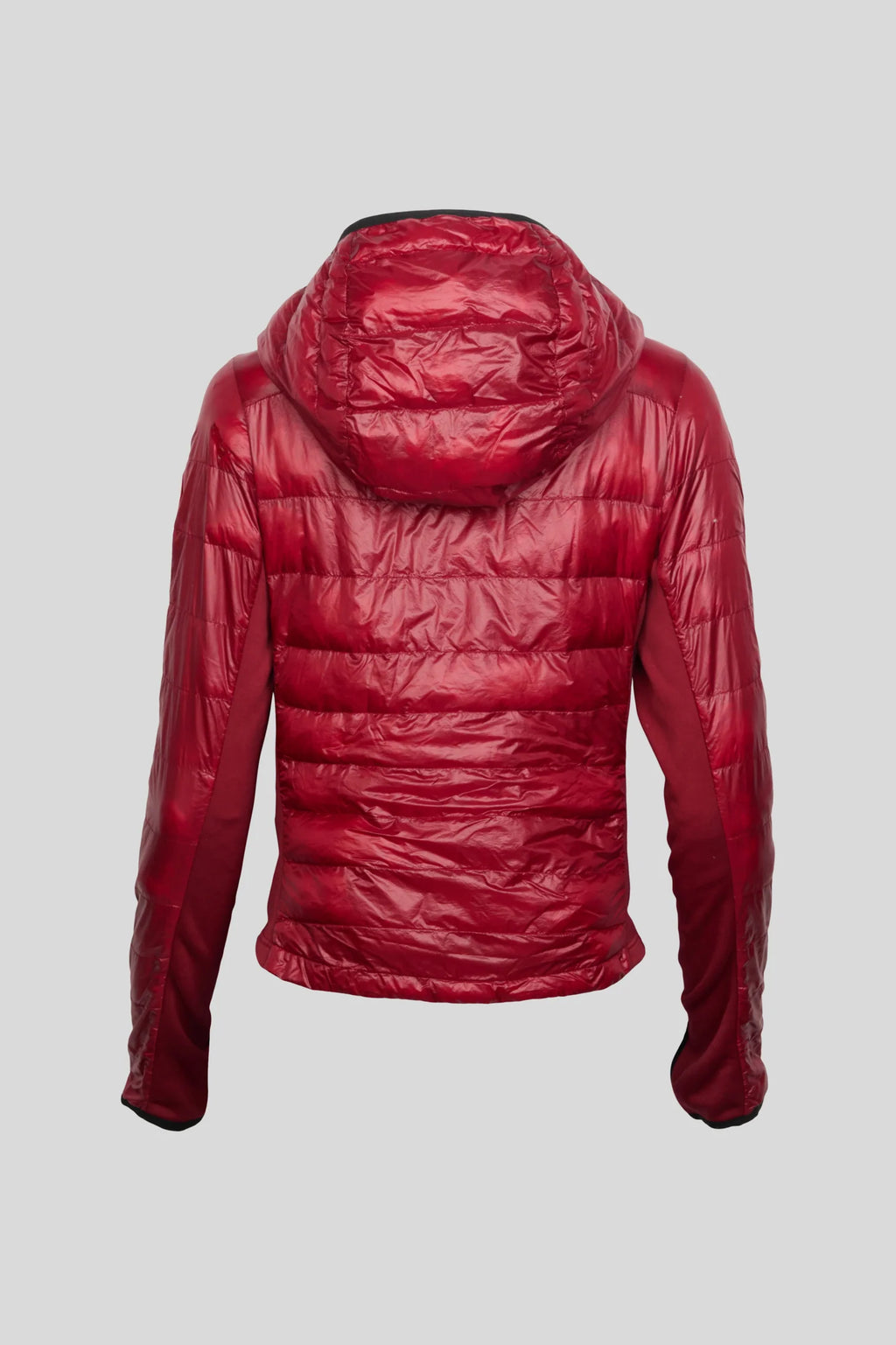 Canada Goose Red Hybridge Lite Hooded Down Hybrid Jacket