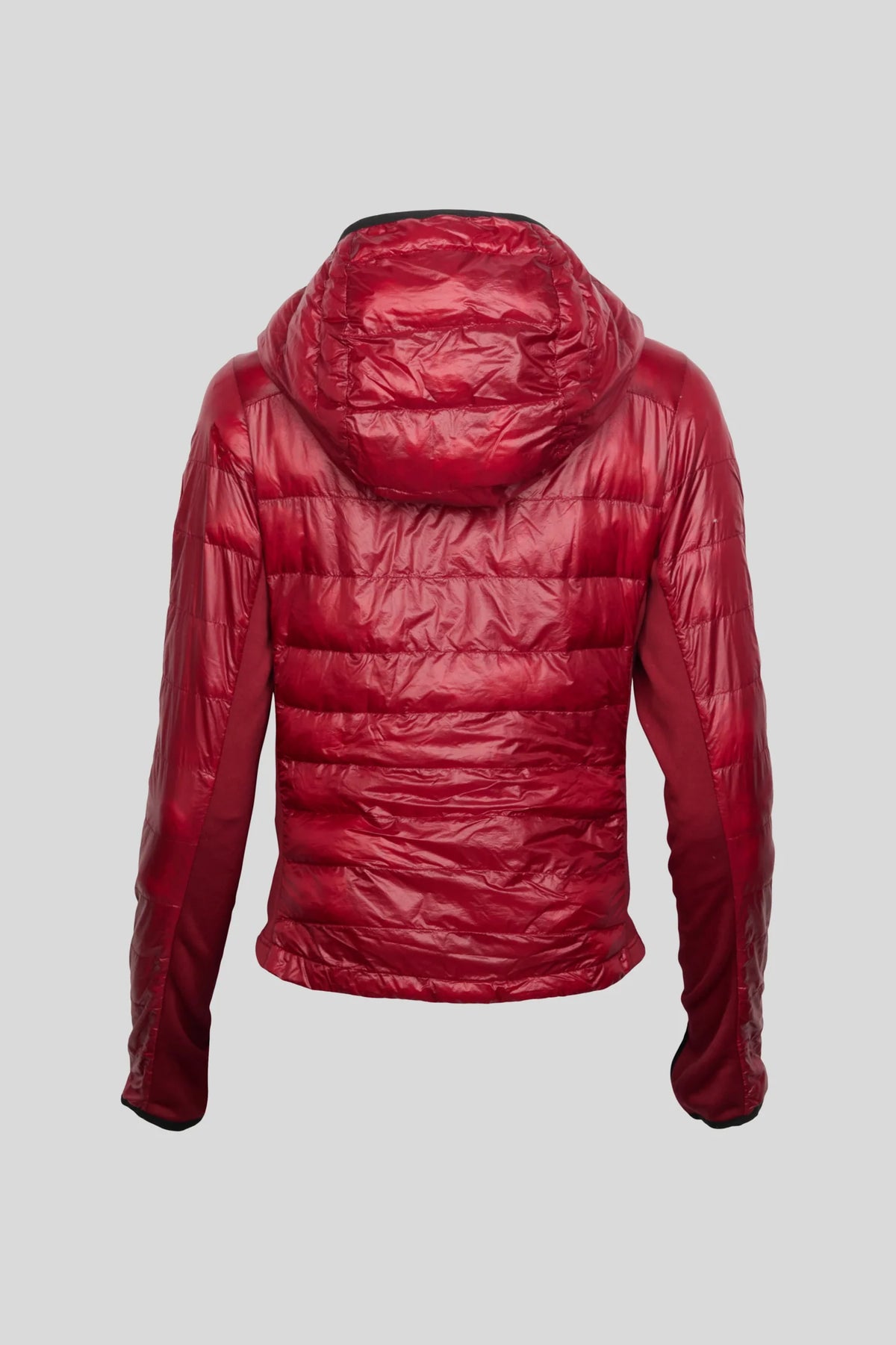 Canada Goose Red Hybridge Lite Hooded Down Hybrid Jacket
