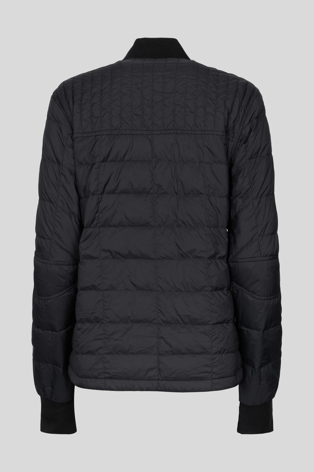 Canada Goose Black Slim-Fit Channel-Quilted Down Bomber Jacket