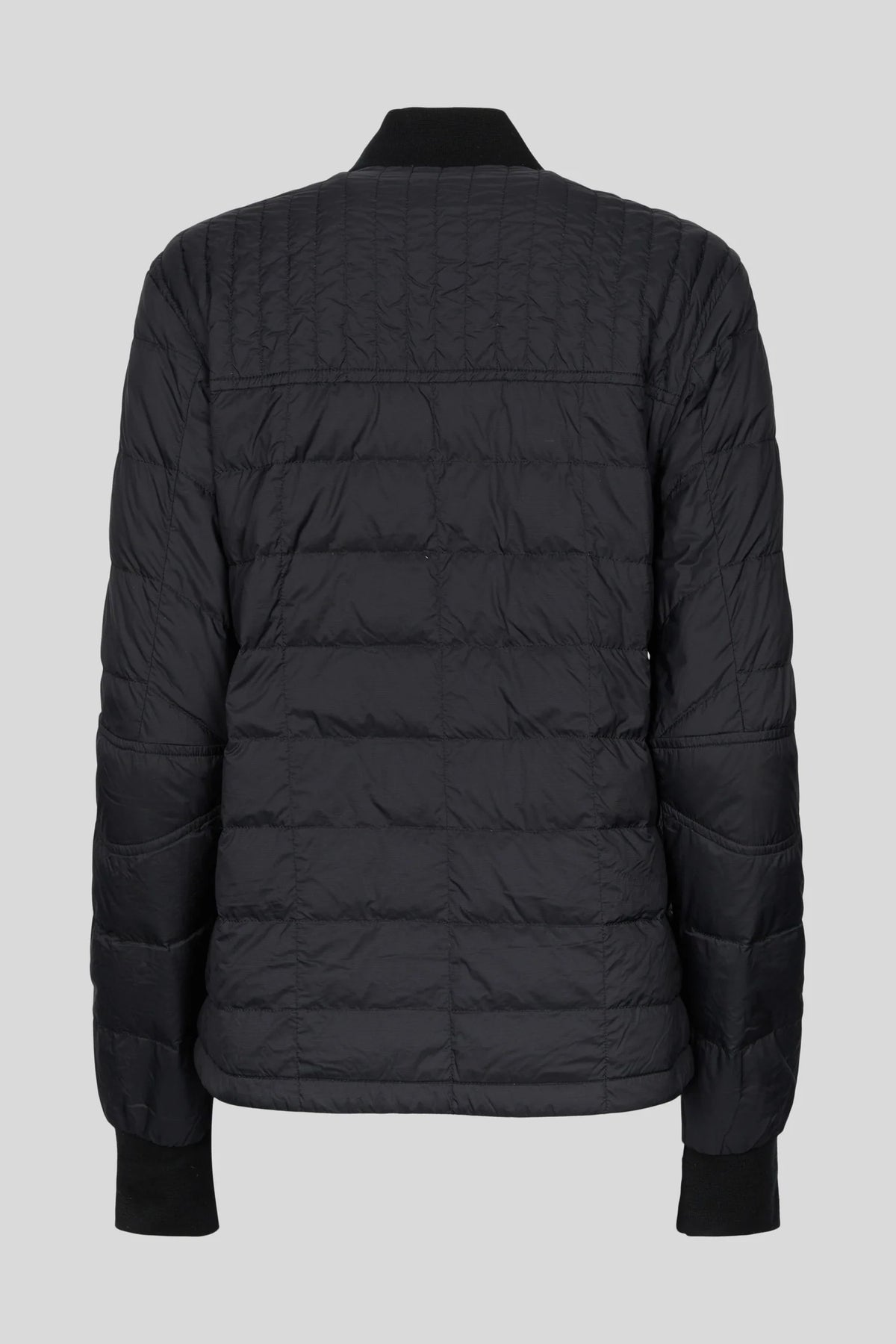 Canada Goose Black Slim-Fit Channel-Quilted Down Bomber Jacket