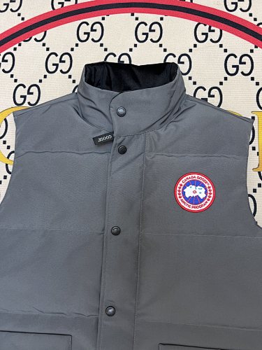 Canada Goose Grey Freestyle Crew Puffer Vest