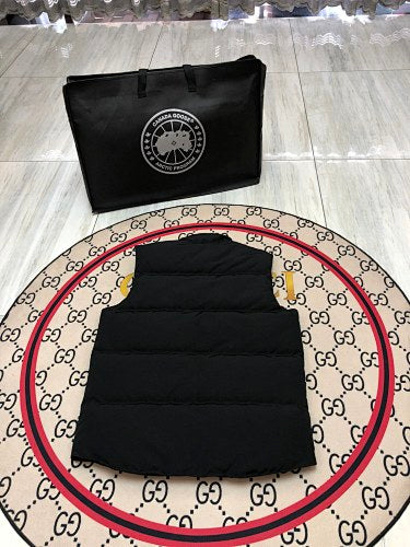 Canada Goose Black Freestyle Crew Puffer Vest