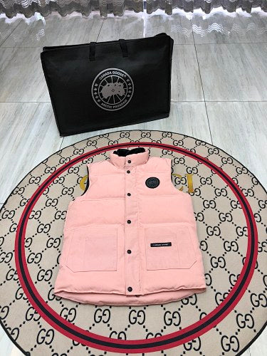 Canada Goose Pink Freestyle Crew Puffer Vest
