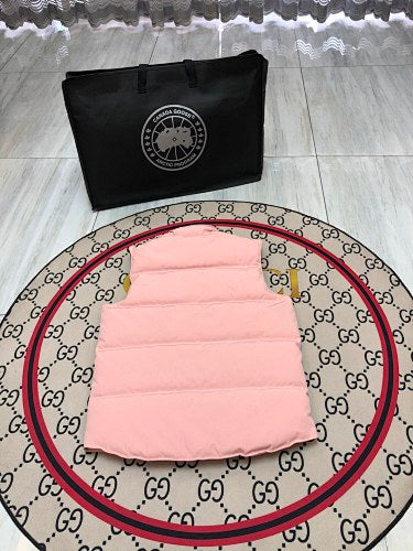 Canada Goose Pink Freestyle Crew Puffer Vest