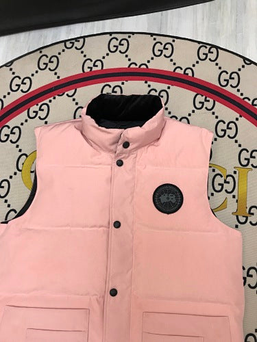 Canada Goose Pink Freestyle Crew Puffer Vest