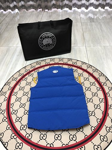 Canada Goose Royal Blue Freestyle Crew Puffer Vest