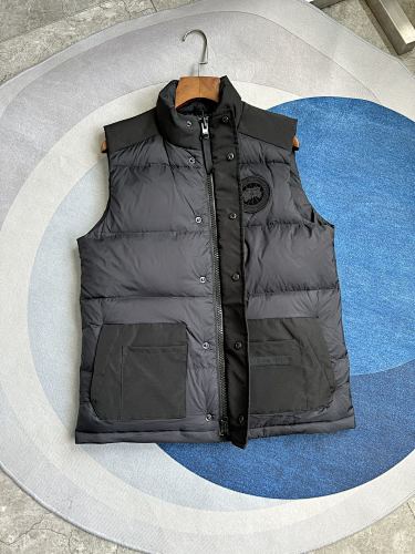 Canada Goose Black Freestyle Crew Puffer Vest