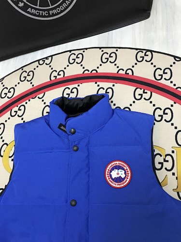 Canada Goose Royal Blue Freestyle Crew Puffer Vest