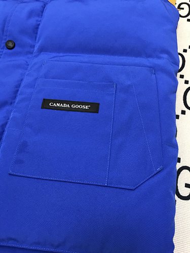 Canada Goose Royal Blue Freestyle Crew Puffer Vest