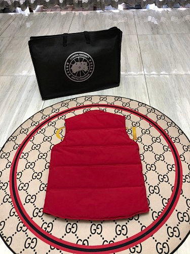 Canada Goose Red Freestyle Crew Puffer Vest