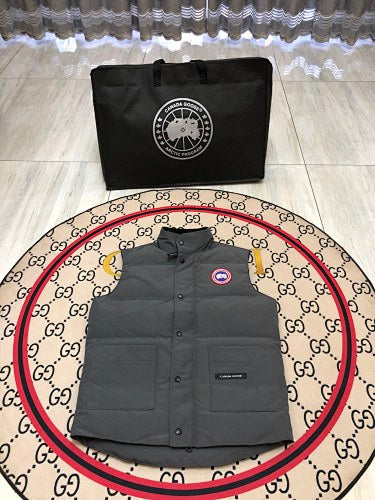 Canada Goose Grey Freestyle Crew Puffer Vest
